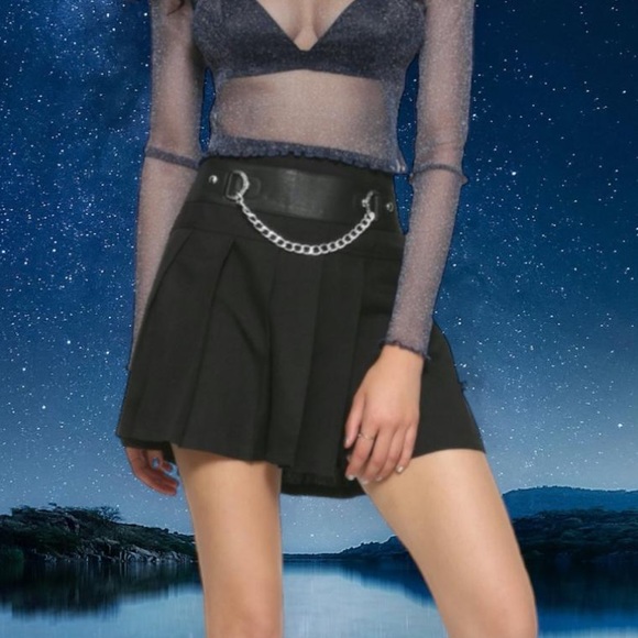 TRIPP NYC ROYAL CHAIN SKIRT - Picture 1 of 3